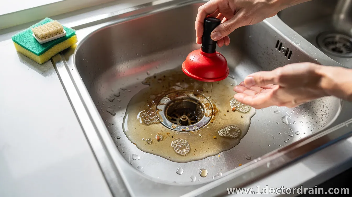 How to Clear a Clogged Kitchen Drain Safely