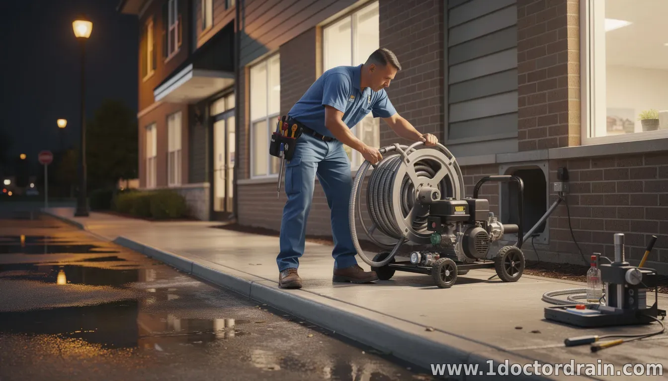 Des Plaines, IL: 24/7 clogged drain cleaning service