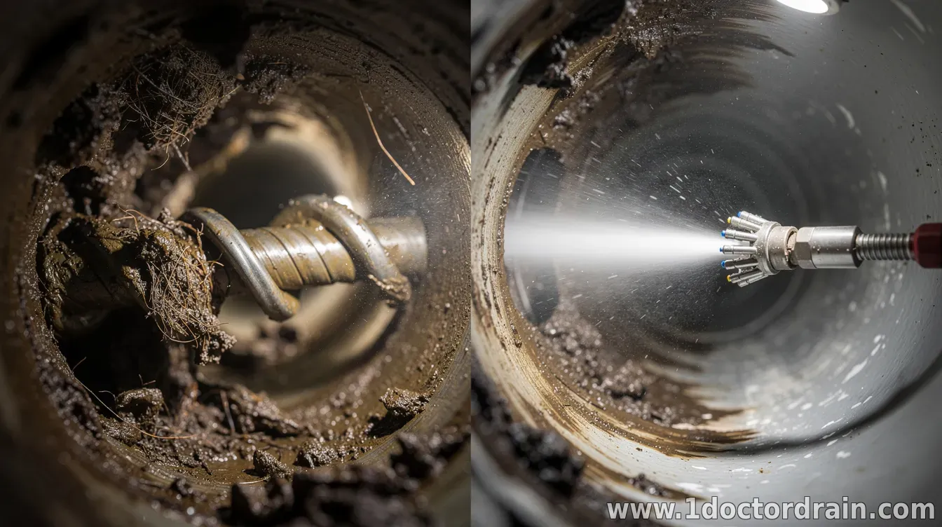 Power Rodding vs. Hydro Jetting: Choosing for Clogs
