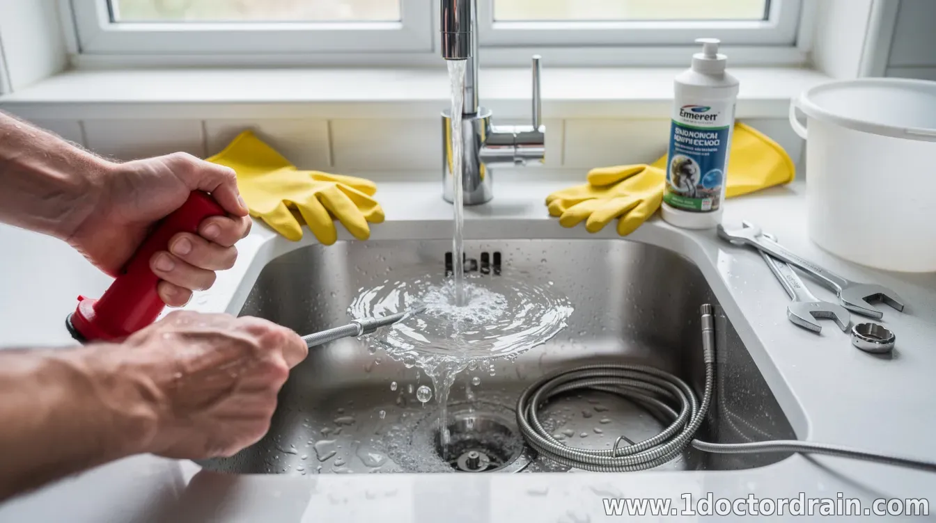 Unclogging a Kitchen Sink Drain: A Step-by-Step Guide
