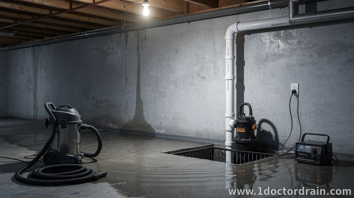 Basement Flooding 101: Sump Pumps, Backups, and Fast Response