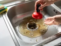 How to Clear a Clogged Kitchen Drain Safely