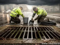 Storm Drain Maintenance Before Heavy Spring Rains