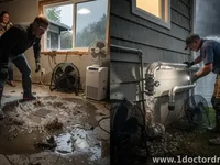 Basement Floor Drain Backups During Storms: What to Do