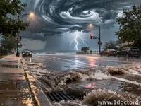 Summer Storms Swamp Chicago North Shore Streets