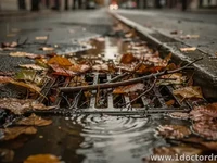Fall Leaf Debris and Storm Drain Clogs: What to Watch For