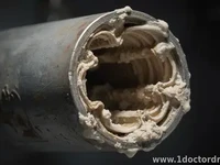 How Soap Scum and Hard Water Minerals Clog Pipes