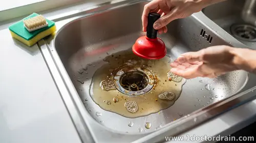 How to Clear a Clogged Kitchen Drain Safely