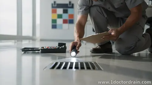 Why Office Buildings Need Scheduled Floor Drain Inspections