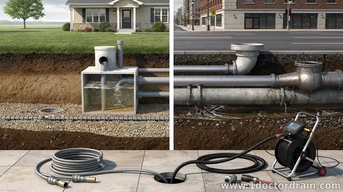 Septic vs. Sewer: How Drain Maintenance Differs