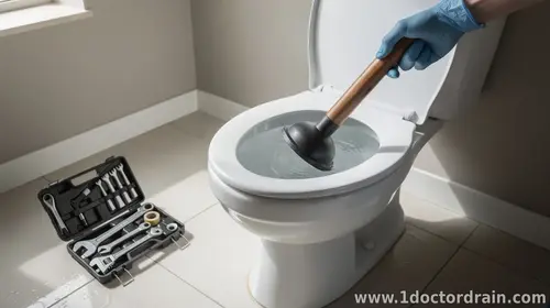 How to unclog a toilet without causing damage