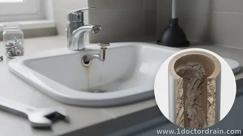 Bathroom drain, sink clog, drain cleaning, plumbing tips, professional