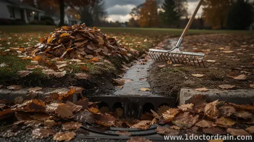 Fall Leaves and Storm Drains: Preventing Yard Flooding