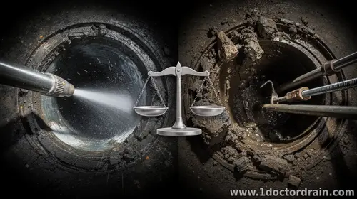 Hydro Jetting vs. Rodding: What Drives the Cost?