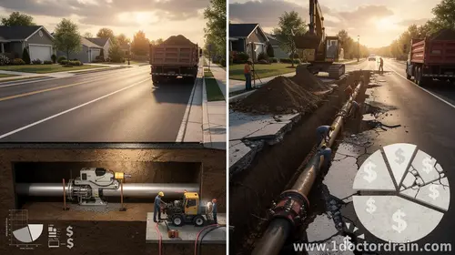 Trenchless vs. Traditional Sewer Line Replacement Cost