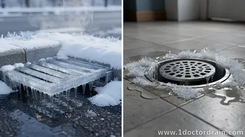 How Freezing Temperatures Affect Outdoor and Floor Drains