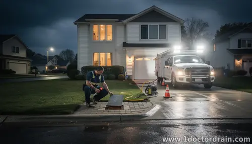 Glenview 24/7 clogged drain service — emergency plumbing