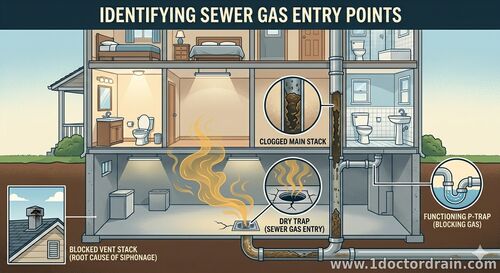Sewer Gas in Your Home: Risks and What to Do