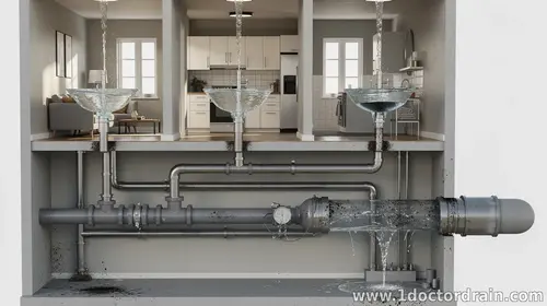 Slow Drains in Multiple Rooms: Could It Be the Main Line?