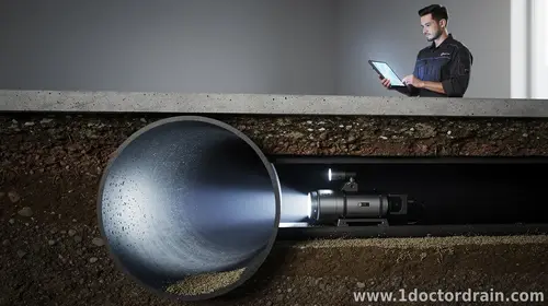 Video inspection service delivers clear, accurate underground drain