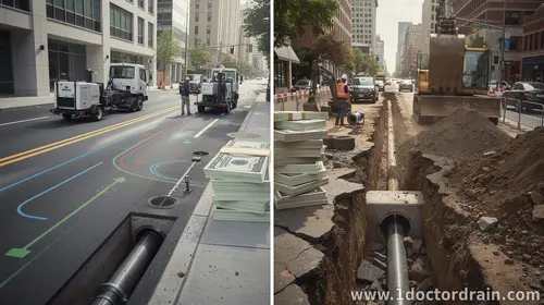 Trenchless vs Open-Trench Sewer Repair: Cost Comparison