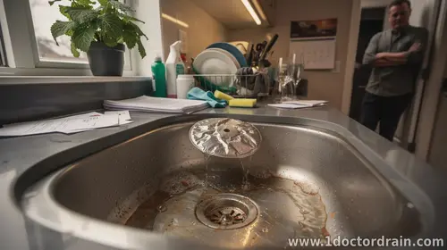 Clogged kitchen drain: quick fixes and prevention tips